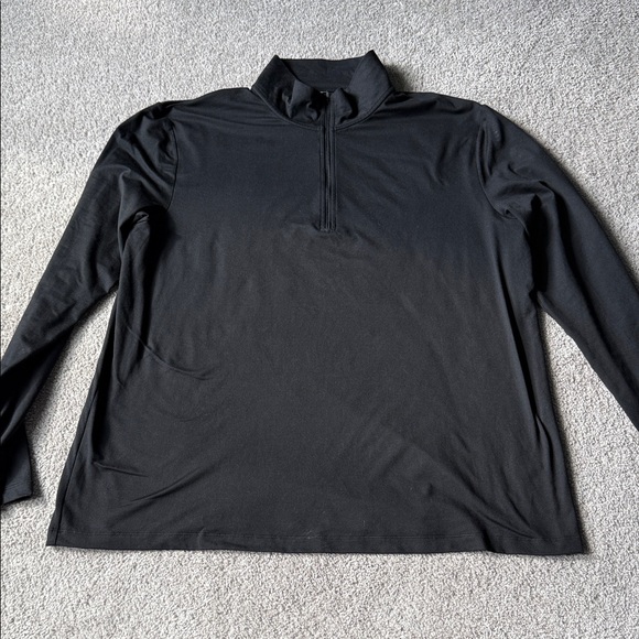 ALO Yoga Other - ALO Yoga Black Quarter-Zip Top